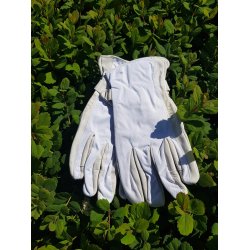 Ridehandsker i hvid fra ELT Light &amp; Soft