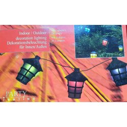 Have lanterner til ophng - 20 lamper med ledning og adapter 