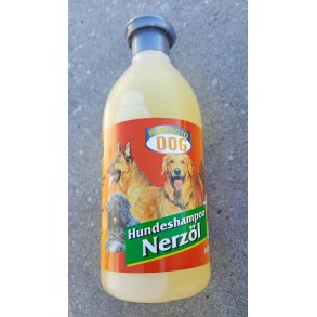 Hundeshampoo med minkolie 400 ml