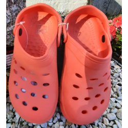 Clogs "X-cape the clox" Sort, Lime Grn, Gul og Rd Str 33 og 34