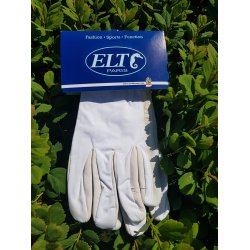 Ridehandsker i hvid fra ELT Light &amp; Soft