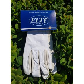 Ridehandsker i hvid fra ELT Light & Soft