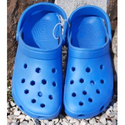 Clogs med bld bund " Bull Dozer"  pink eller sky bl