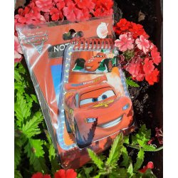 Disney spiral notes book i peter plys, mickey Mouse eller Cars