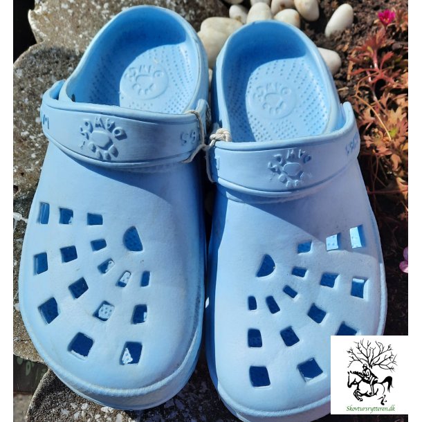 Clogs "Dawgs" i pink eller lysebl str 35- 37 - 40 