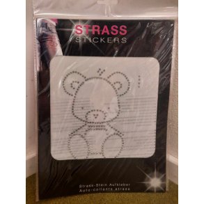 1 stk Stort strygemrker med nitter til tj m m flere forskellige motiver