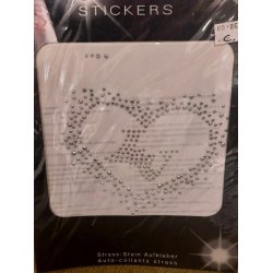 1 stk Stort strygemrker med nitter til tj m m flere forskellige motiver