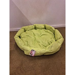 Hundeseng i kanvas i neon grn diam. 60 cm 