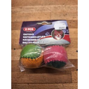 Bolde til katte pakke med 2 stk 