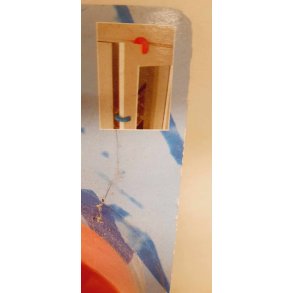 Drstoppere i skum 2 stk i enten rd eller rd/bl- undg klemte fingre