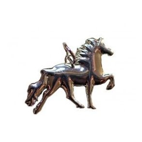 Smykke vedhng m. Islnder hest fra Karlslund 