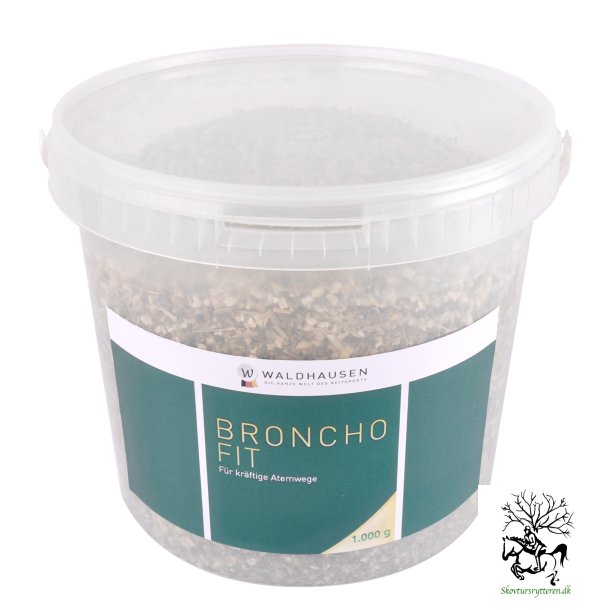 Broncho Fit fra Waldhausen styrker luftvejene ved luft problemer og hoste 1 kg