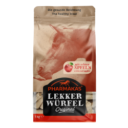 Godbid fra Pharmakas lekker med ble eller gulerod.