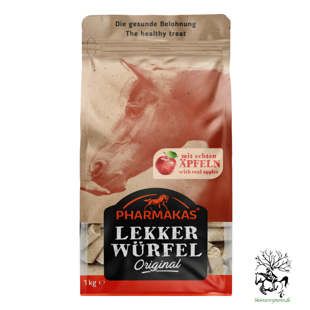 Godbid fra Pharmakas lekker med ble eller gulerod.