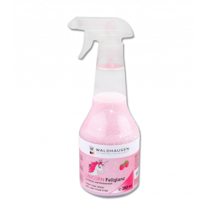 Pelsglans ( Glimmer spray) med glitter og hindb�rduft