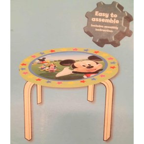 Bord i tr fra Disney  - Mickey mouse  clubhouse 