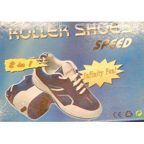 Rulleskjtesko 34 - 39 i rd 