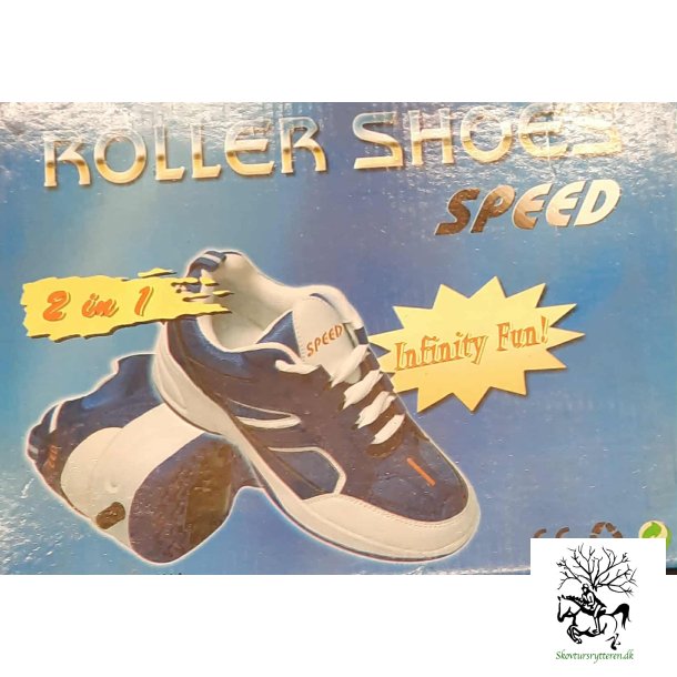 Rulleskjtesko 34 - 39 i rd 