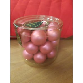 Julekugler i Lyerd (cyclame) - : 25mm