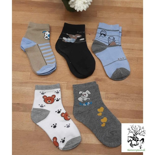 Brnestrmper 5 pk. str. 23-26