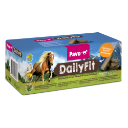 Pavo DailyFit - Vitamin og mineralbriket 10 Stk =4,2 kg (bestillingsvare)                           