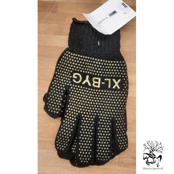 Handsker 3 par med nupper stald eller ridehandsker 