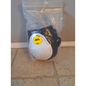 Bagbens gamacher i hvid str. sh fra Norton.