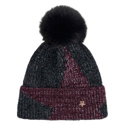 Hue Beanie med bldt foer og glitter fra IR "Big Star" 