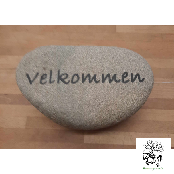 Velkommen sten - Natursten 