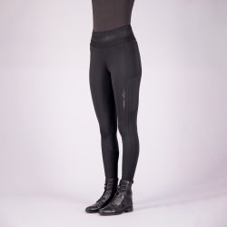 Ridetights med Elastisk talje fra Euro star "Ares" sort