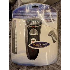 Barbermaskine med nsetrimmer 