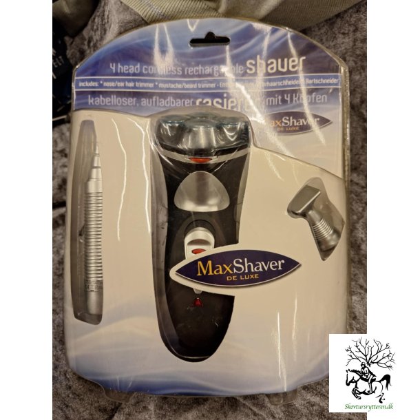 Barbermaskine med nsetrimmer 