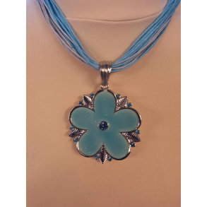 Blomster Halskde fra Glamour Bl