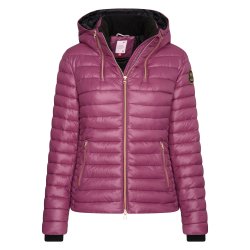 Ridejakke vinter med 3 lynlse fra IR "City Star" pink eller Navy bl