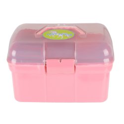 Striglekasse med indhold til brn/junior i friske farver