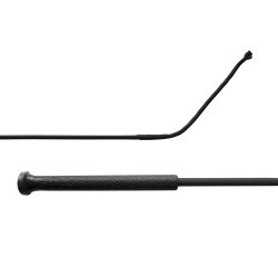 Pisk  i gr med sort skaft fra IR