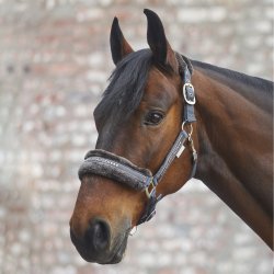 Grime med plys og krystaller "Elegant"