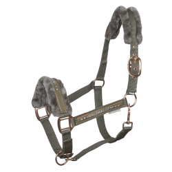 Grime med plys og krystaller "Elegant"