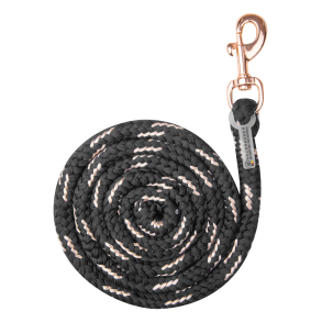 Trktov i sort med rosegold karabinhage fra Waldhausen.