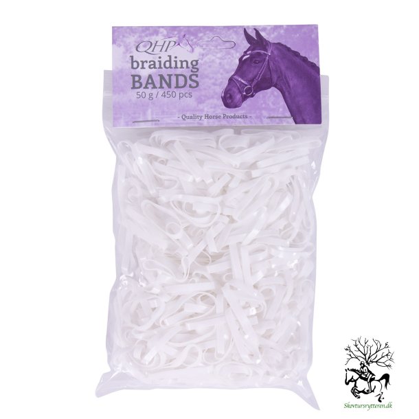 Manelastikker hvid 50g 