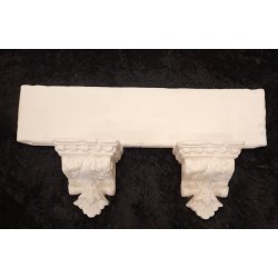 Hylde med 2 konsoller "lille"