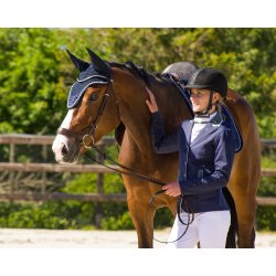 Hut fra QHP med krystaller "Sparkle" Sort