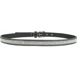 Blte med krystaller i sort lder "Melinda"