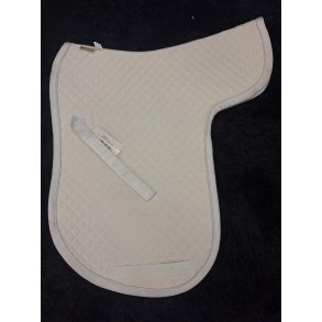 Underlag Sadelskret i hvid i Dressur