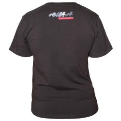  Tlt T-shirt m. V hals. fra Karlslund str xs