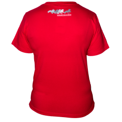  Tlt T-shirt m. V hals. fra Karlslund str xs