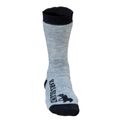 Uldsokker i gr fra  Karlslund  str 36-42 one size "Hverinn"