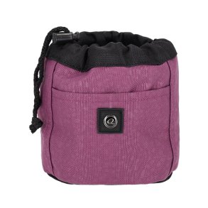 Trningspose til godbidder fra QHP Large lilla 