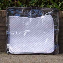 Taske til 5 stk sadelunderlag 80x65cm - smart opbevaring 