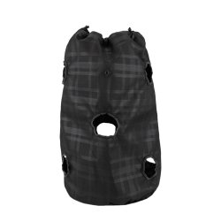 Hpose med huller og snor fra QHP - (sort) Midnight